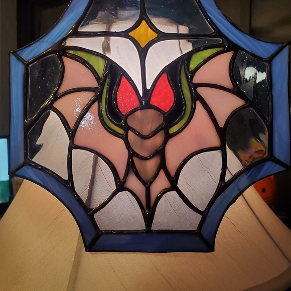 Stained Glass Bat Art Piece - Picture 3 of 3
